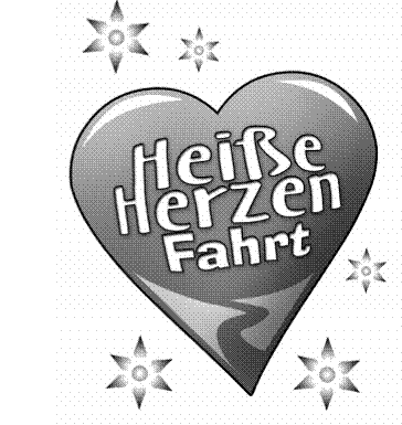 Heiße Herzen Fahrt