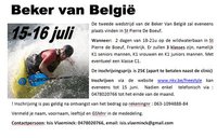 Beker Van België freestyle kajak (2e wedstrijd)