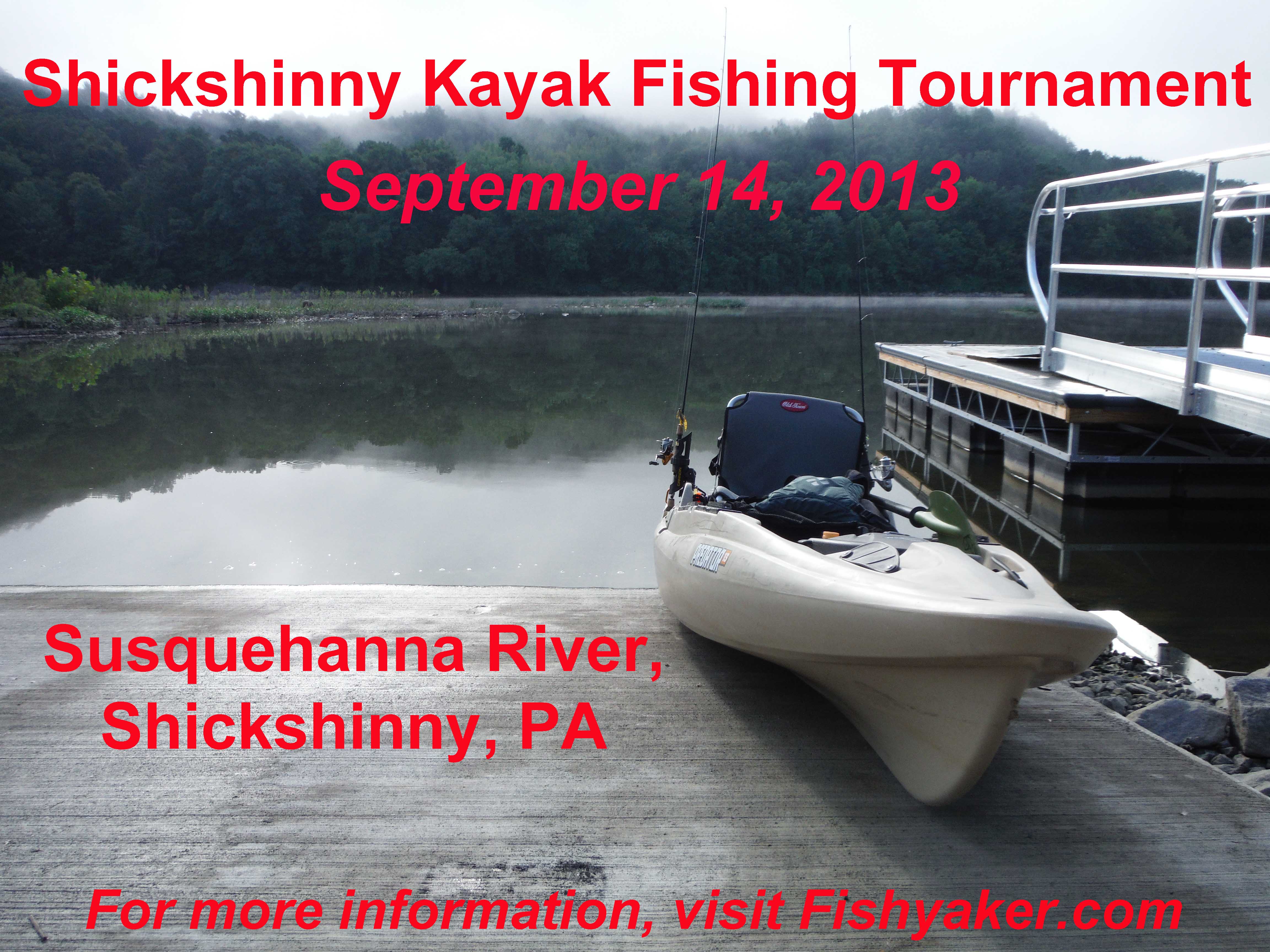 Shickshinny Kayak Fishing Tournament