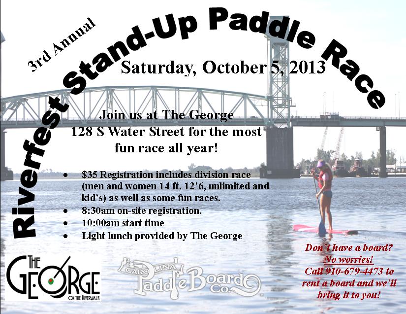  Riverfest Stand Up Paddle Race