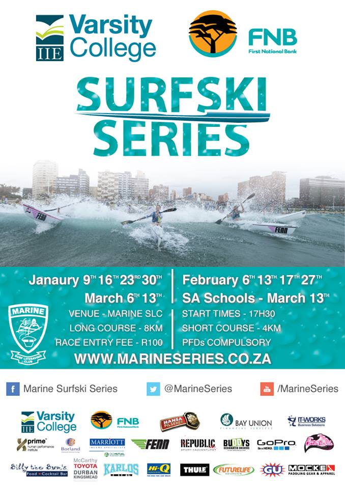 Varsity College Surfski Challenge 