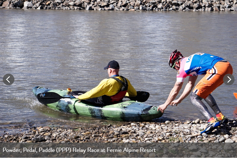 PPP! - Raging Elk Powder Pedal Paddle Relay Race