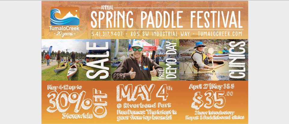 Tumalo Creek’s Annual Spring Paddle Festival 