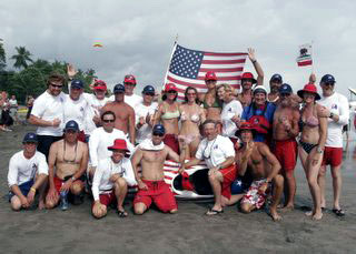 us west surf kayak team