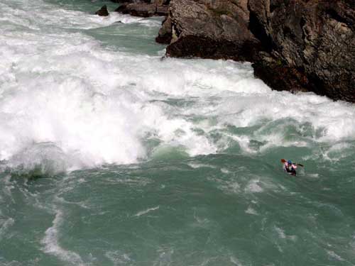 chile rivers - mariann on the rio baker